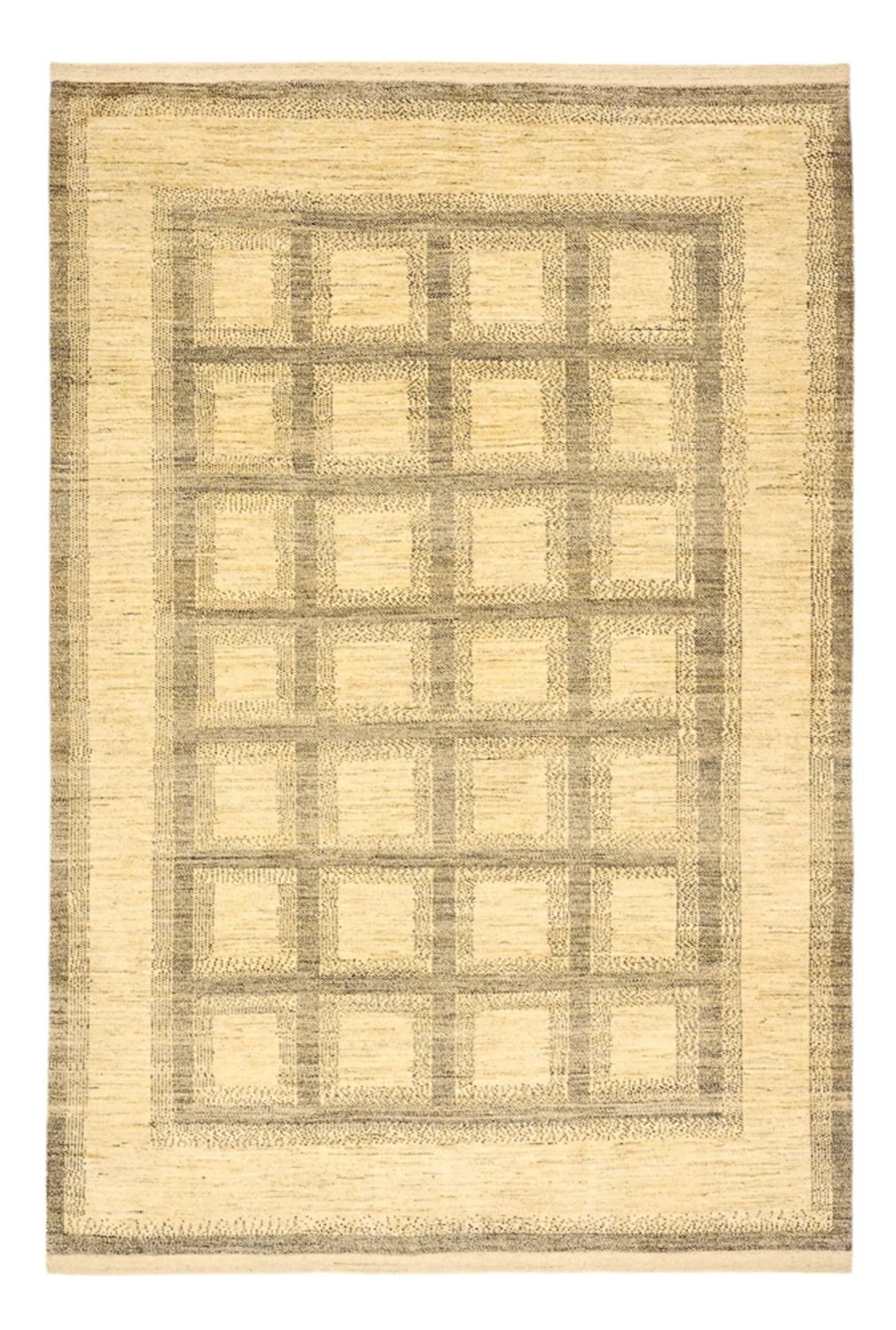 Gabbeh Teppich - Loribaft Perser - 277 x 199 cm - hellbeige