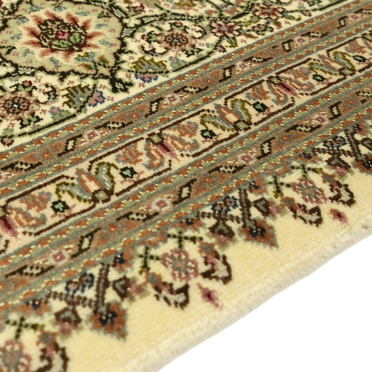 Perserteppich - Täbriz - Royal - Royal - 303 x 203 cm - dunkelbeige