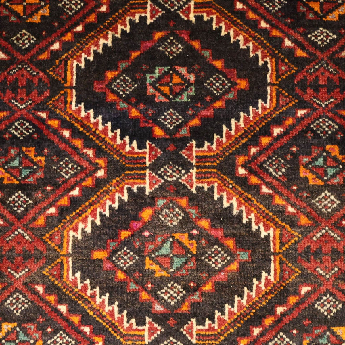 Läufer Belutsch - 195 x 98 cm - dunkelrot