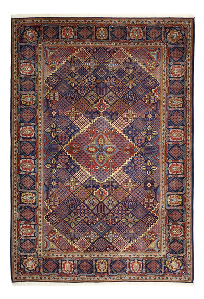 Tapis de Kashan Tapis 143x211cm - Tapis persan - bleu foncé