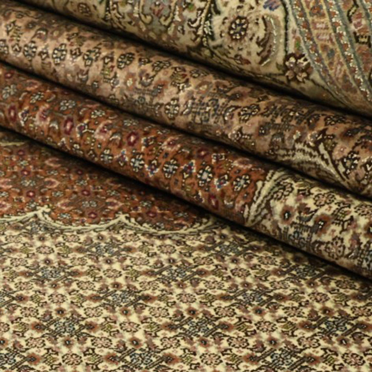 Perserteppich - Täbriz - Royal - Royal - 350 x 251 cm - sand