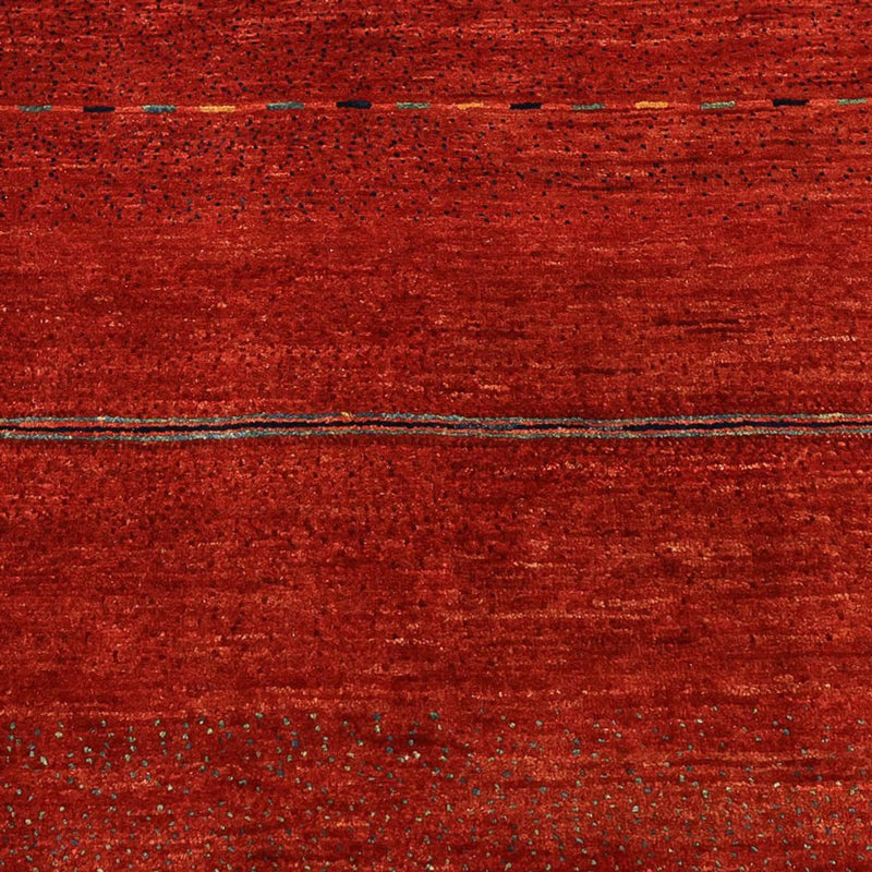 Gabbeh Teppich - Loribaft Perser - 326 x 248 cm - rot