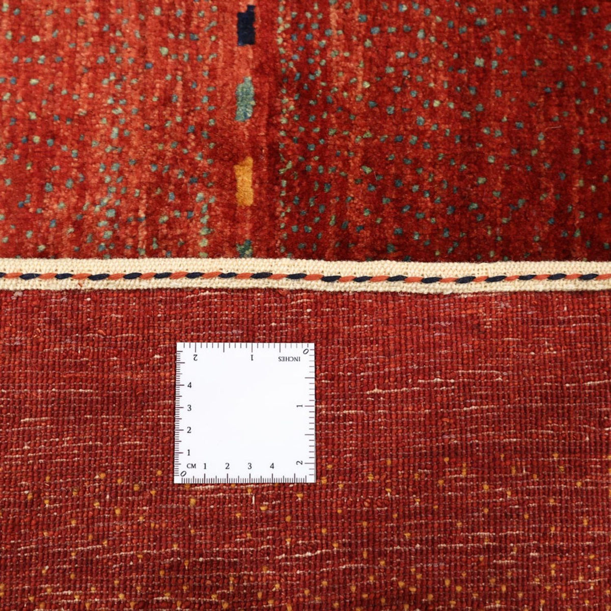 Gabbeh Teppich - Loribaft Perser - 326 x 248 cm - rot