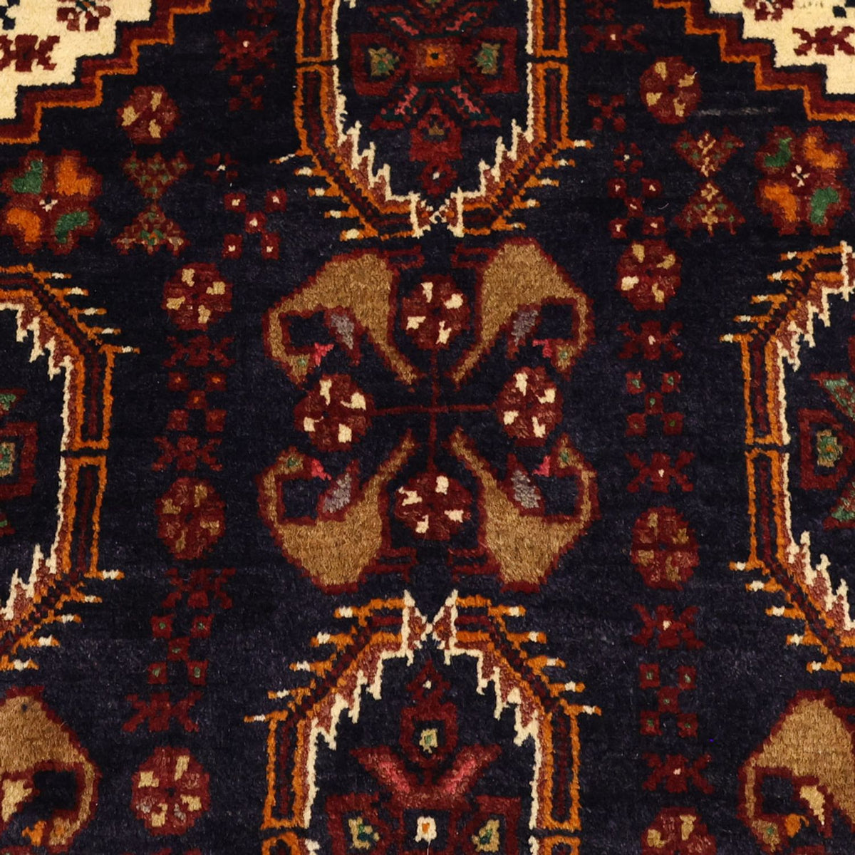 Belutsch Teppich - 210 x 115 cm - dunkelrot