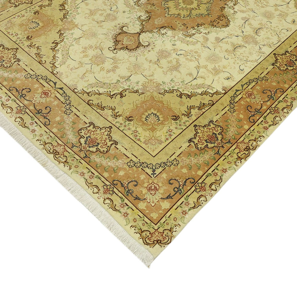 Perserteppich - Täbriz - Royal - 208 x 149 cm - beige