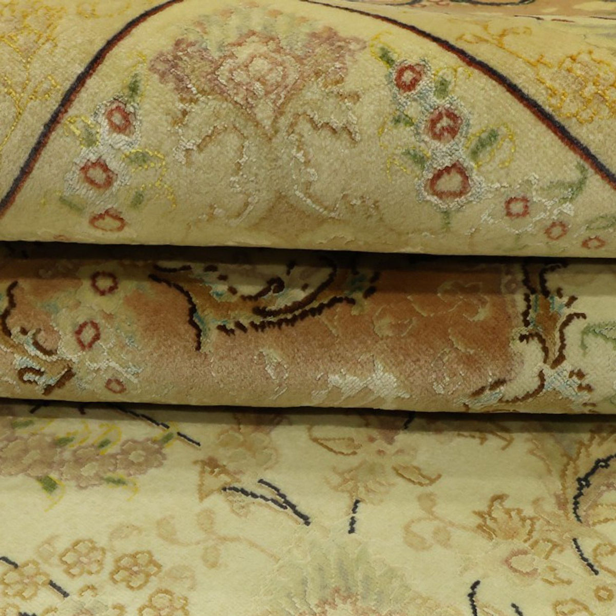 Perserteppich - Täbriz - Royal - 208 x 149 cm - beige