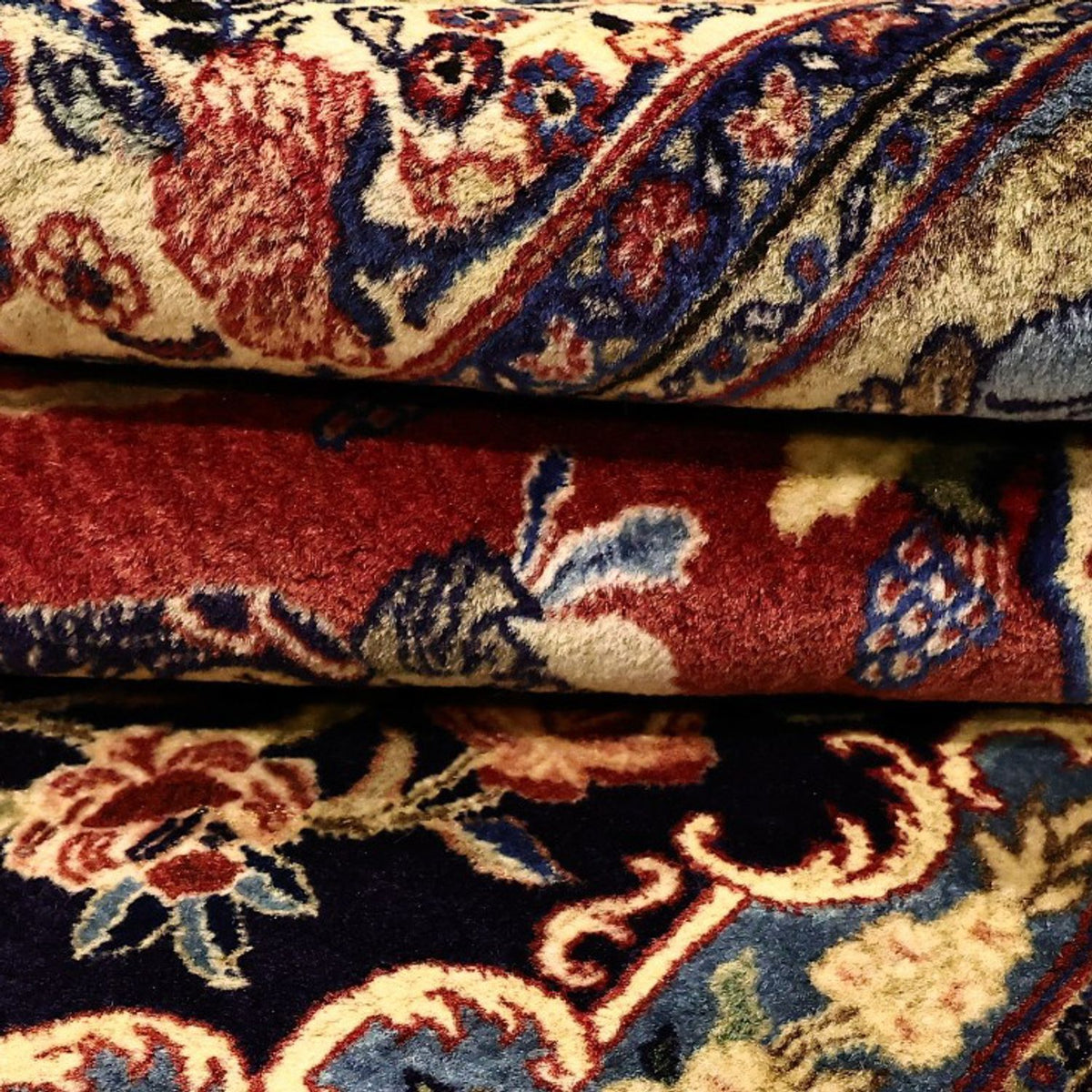 Perserteppich - Täbriz - 197 x 136 cm - mehrfarbig