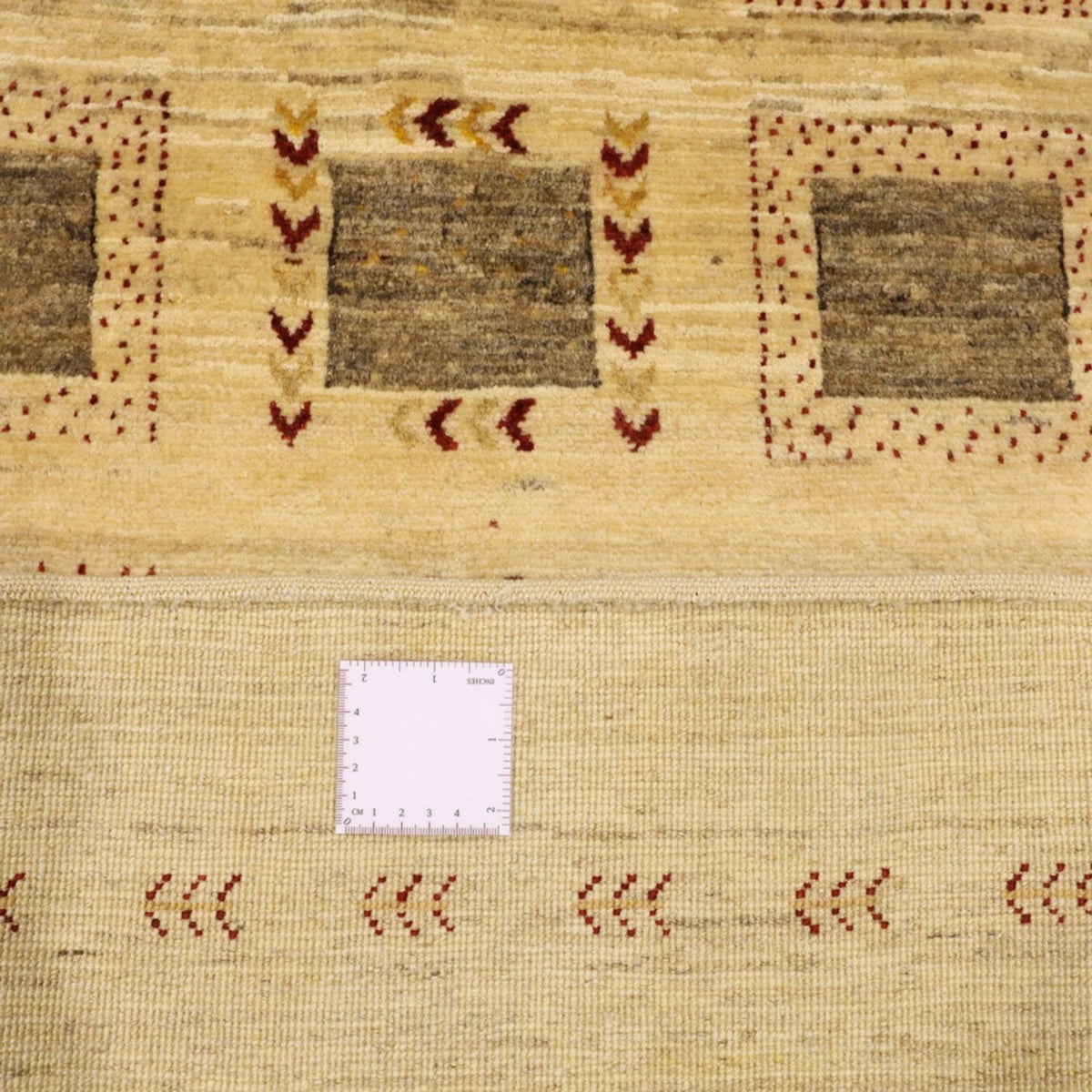 Gabbeh Teppich - Kaschkuli Perser - 190 x 116 cm - beige