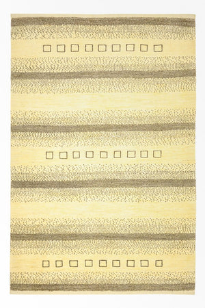 Gabbeh Teppich - Loribaft Perser - 173 x 118 cm - beige