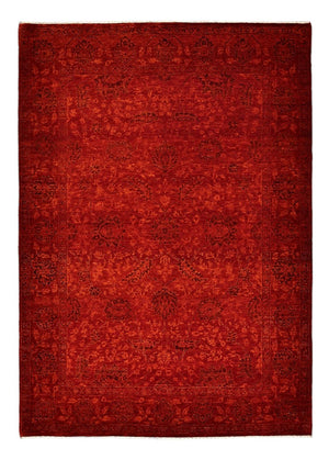 Gabbeh Teppich - Loribaft Perser - 200 x 142 cm - rot