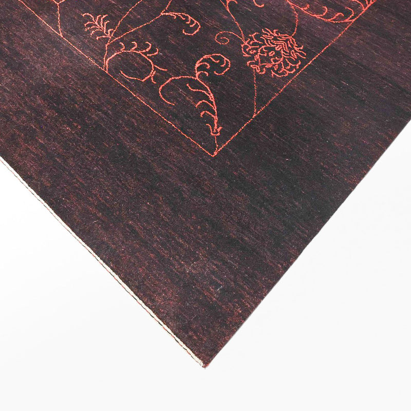 Gabbeh Teppich - Loribaft Indus - 240 x 173 cm - dunkelblau