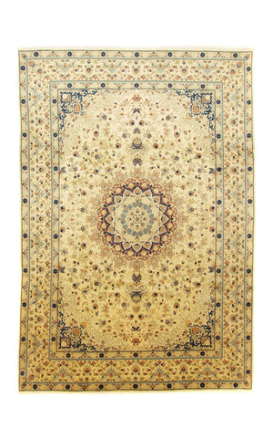 Perserteppich - Keshan 353 x 240 cm - beige
