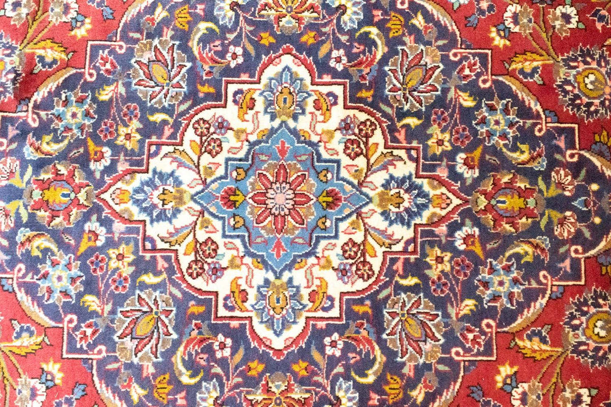 Perserteppich - Keshan 401 x 304 cm - rot
