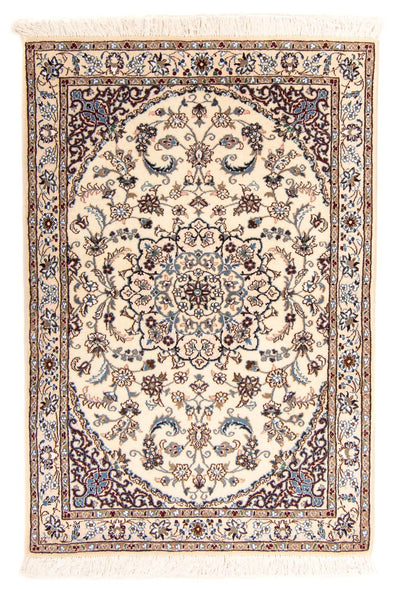 Nain - 9La Tappeto 96x148cm - Tappeto persiano - beige