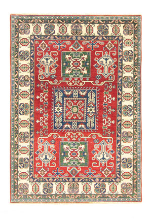 Ziegler Teppich - Kazak 212 x 146 cm - dunkelrot
