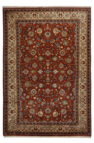 Sarough Teppich 194x289cm - Perserteppich - dunkelrot