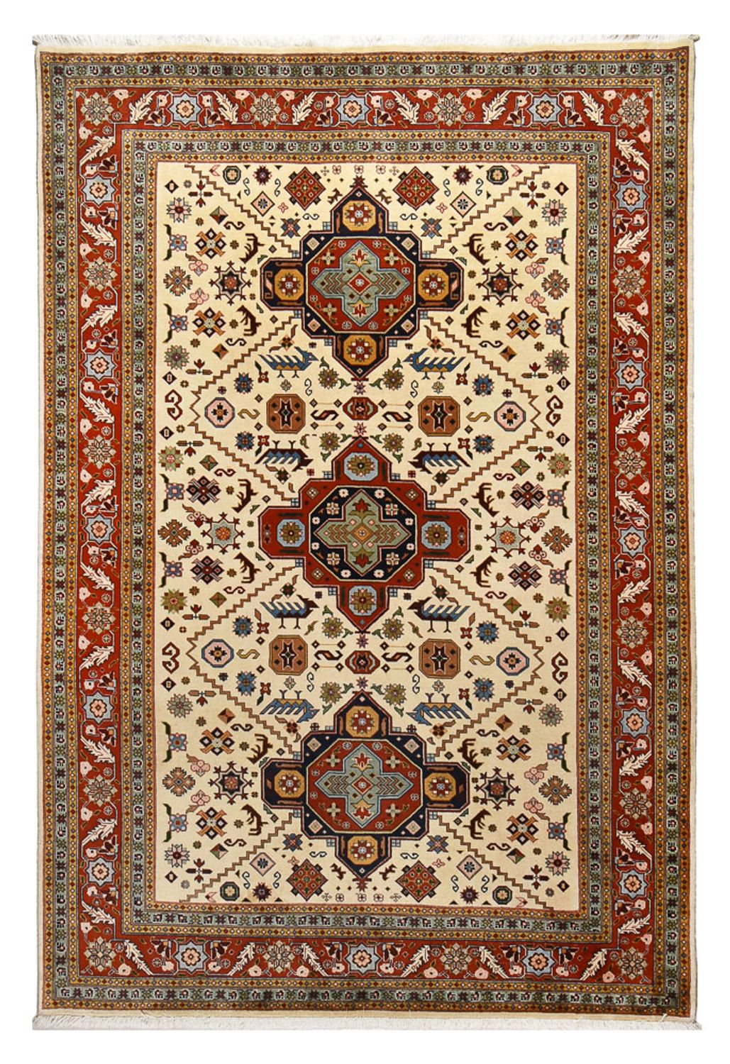 Perserteppich - Nomadic - 291 x 199 cm - beige