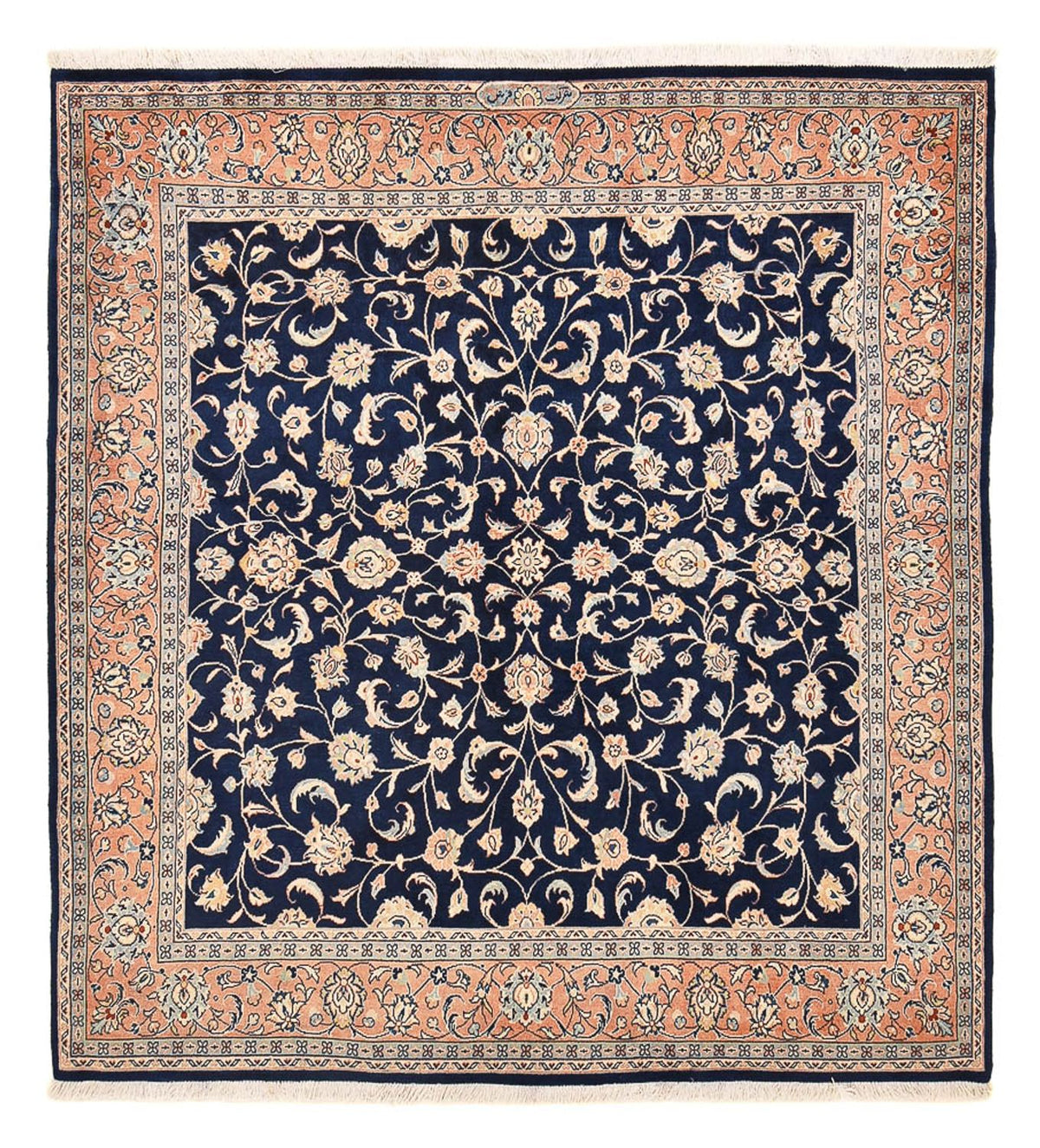 Perserteppich - Classic quadratisch  - 199 x 183 cm - dunkelblau
