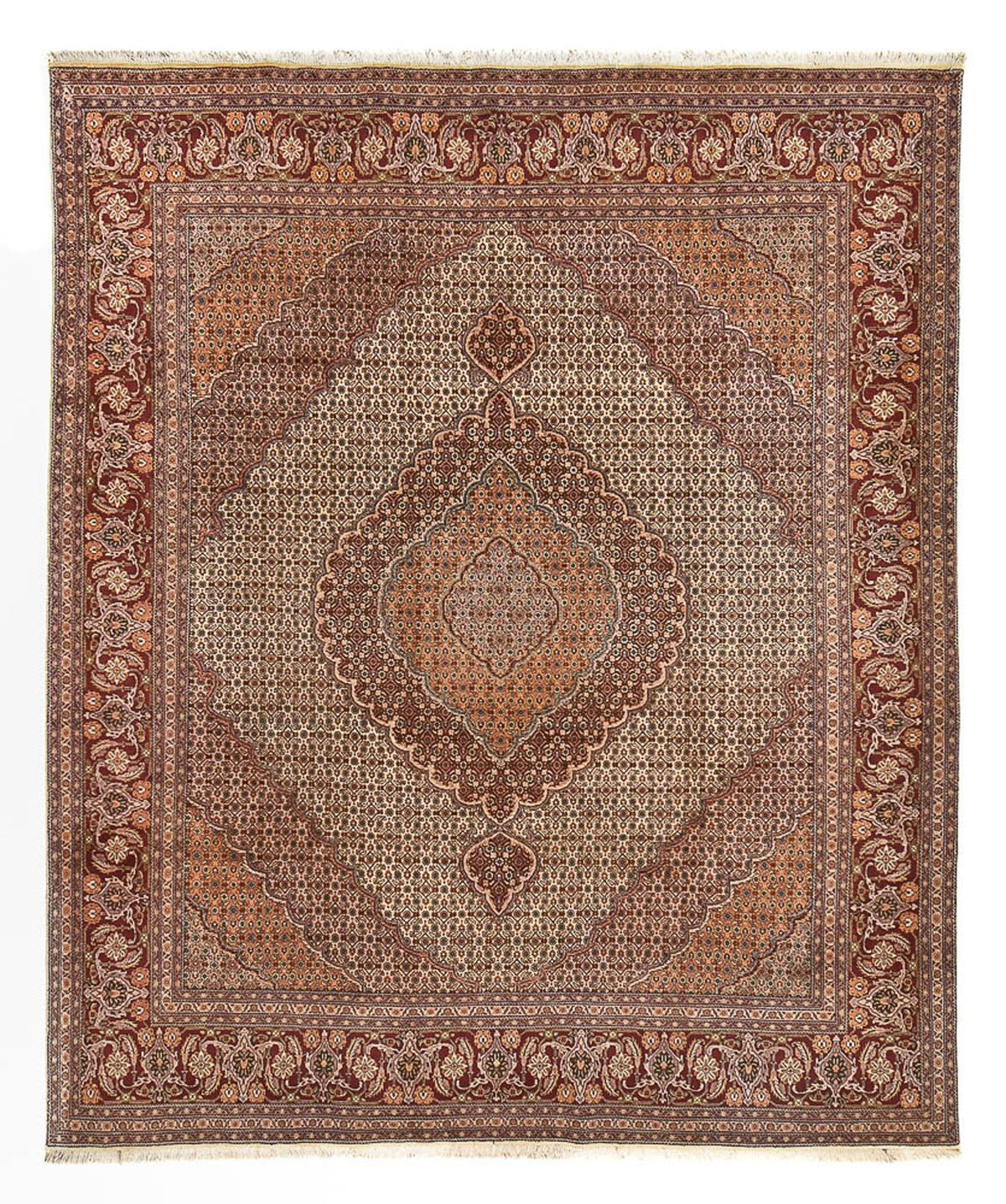 Perserteppich - Täbriz - Royal - 297 x 250 cm - braun
