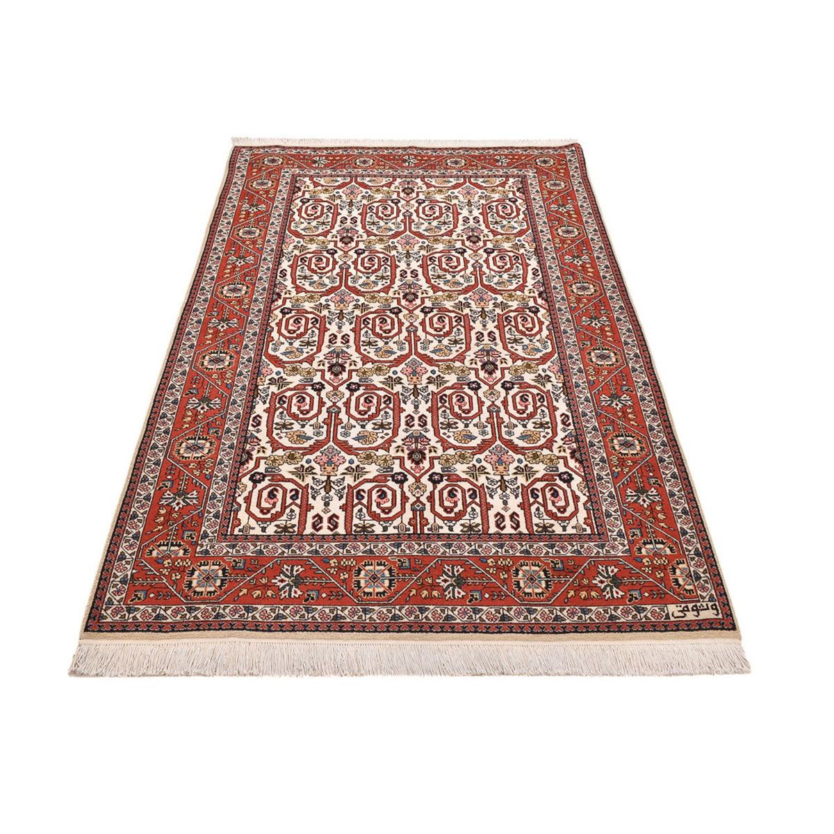 Perserteppich - Nomadic - 244 x 150 cm - hellrot