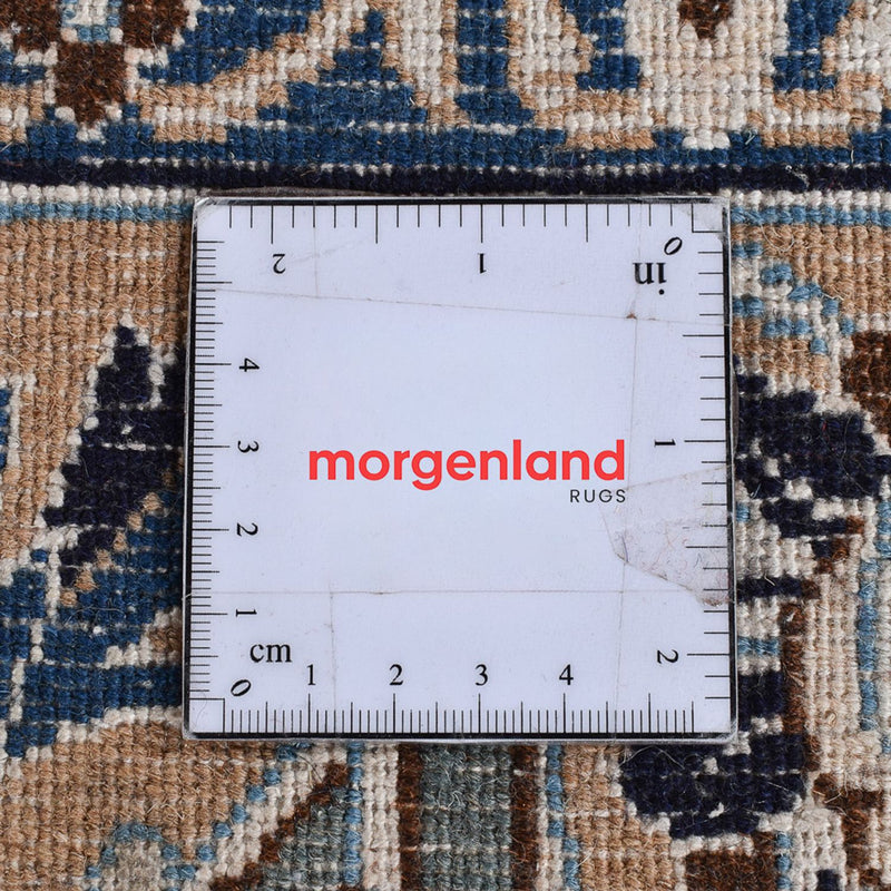 Perserteppich - Nain - Royal - 626 x 390 cm - grau