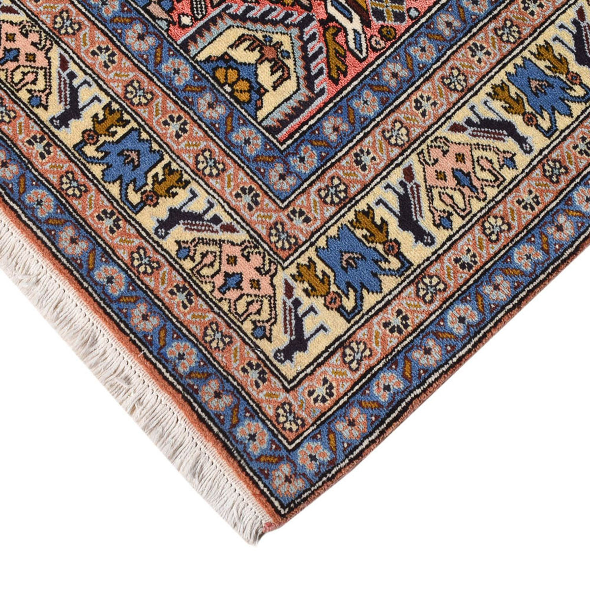 Perserteppich - Nomadic - 192 x 140 cm - mehrfarbig