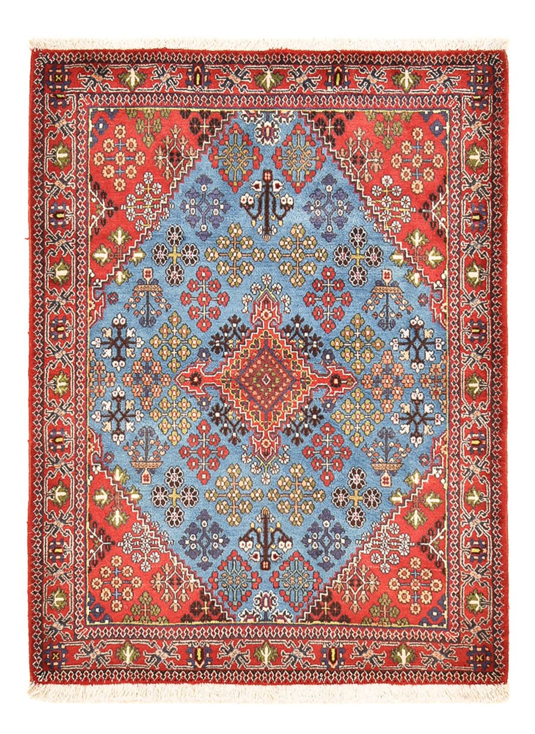 Perserteppich - Nomadic - 154 x 113 cm - mehrfarbig