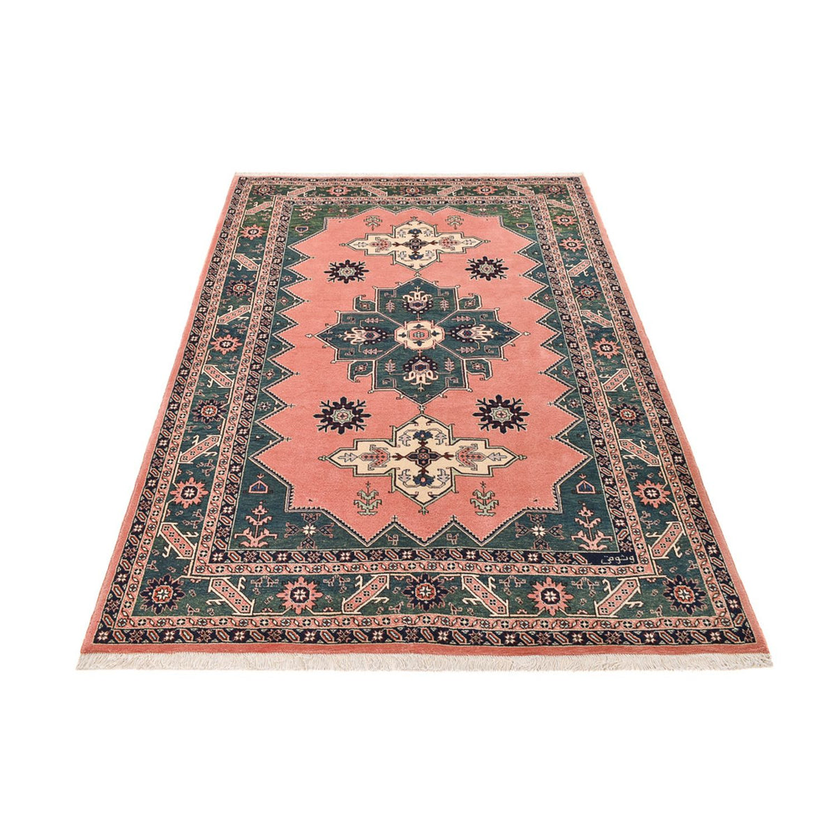 Perserteppich - Nomadic - 248 x 174 cm - hellrot