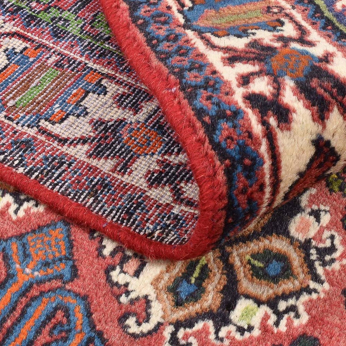 Perserteppich - Nomadic - 154 x 104 cm - mehrfarbig