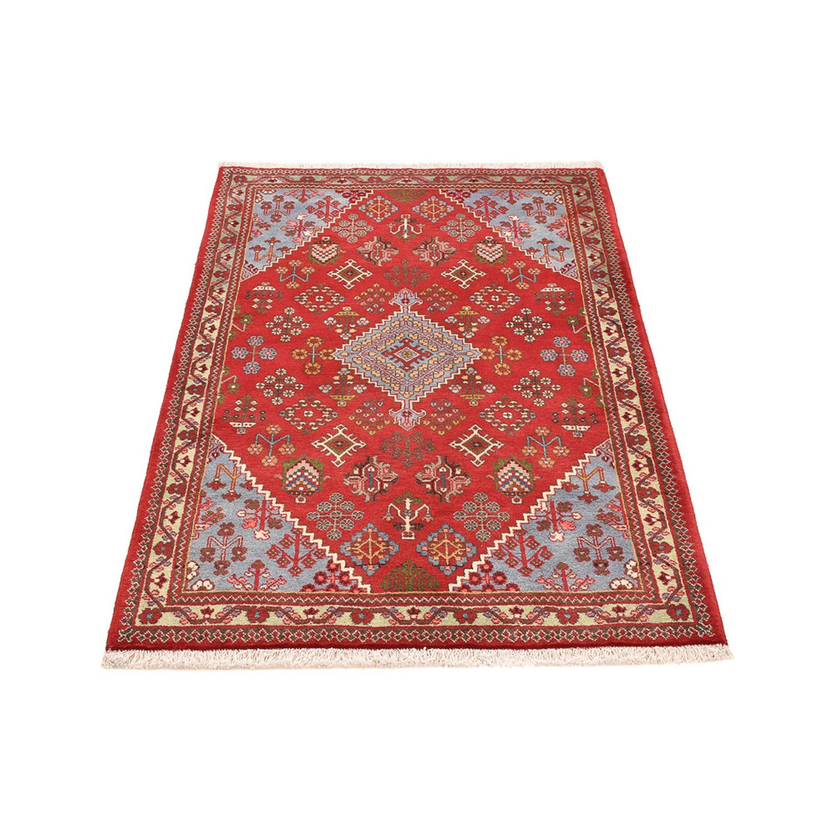 Perserteppich - Nomadic - 164 x 110 cm - rot