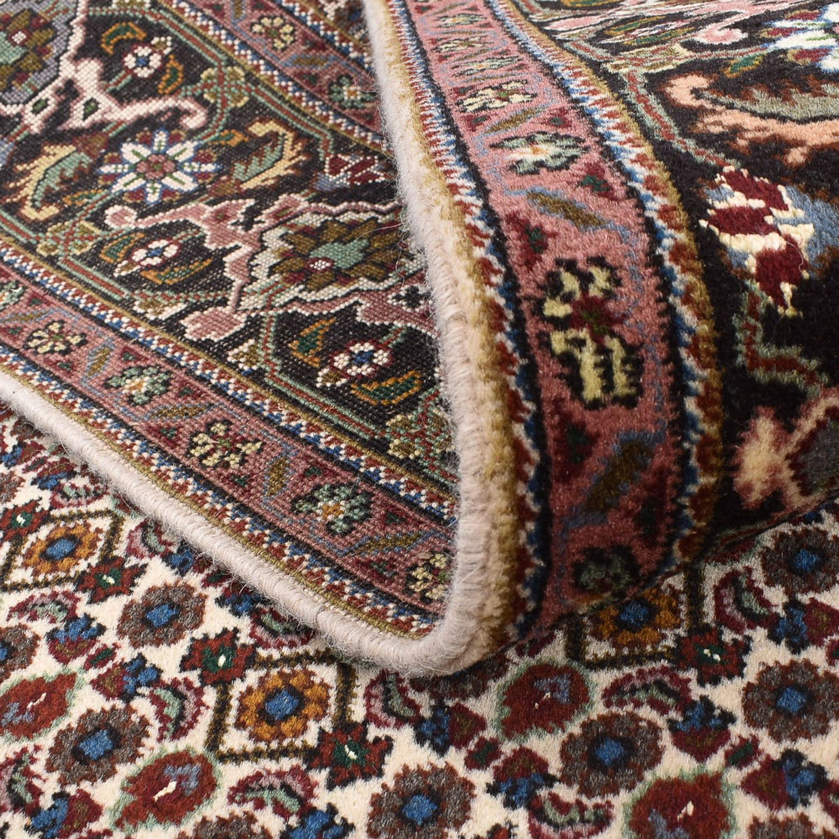 Perserteppich - Täbriz - Royal quadratisch  - 207 x 204 cm - braun