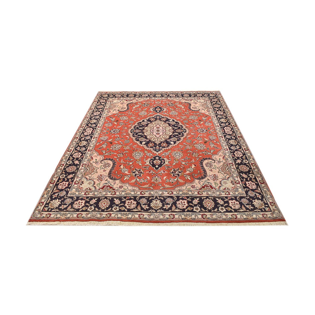 Perserteppich - Täbriz - Royal - 260 x 200 cm - hellrot