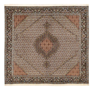 Perserteppich - Täbriz - Royal quadratisch  - 202 x 200 cm - sand