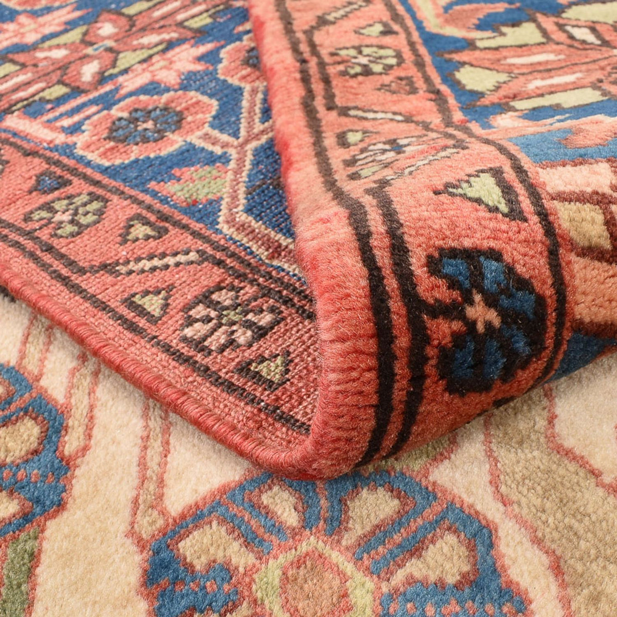 Perserteppich - Nomadic quadratisch  - 200 x 184 cm - mehrfarbig