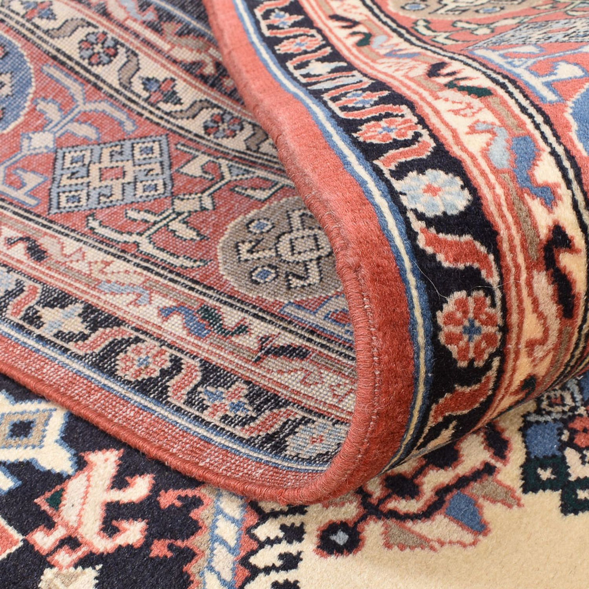 Perserteppich - Nomadic - 249 x 197 cm - dunkelblau