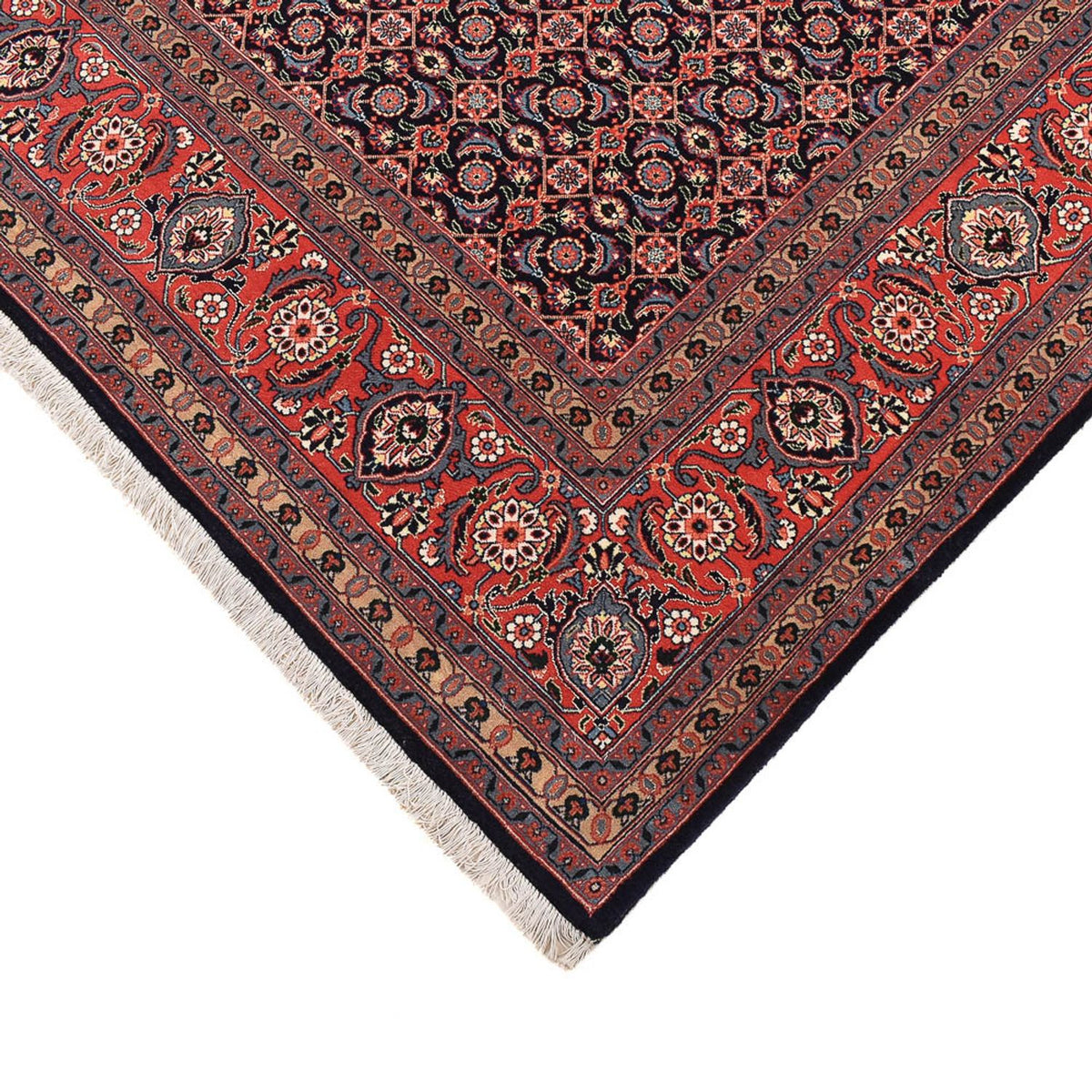 Perserteppich - Täbriz - Royal quadratisch  - 210 x 200 cm - hellrot