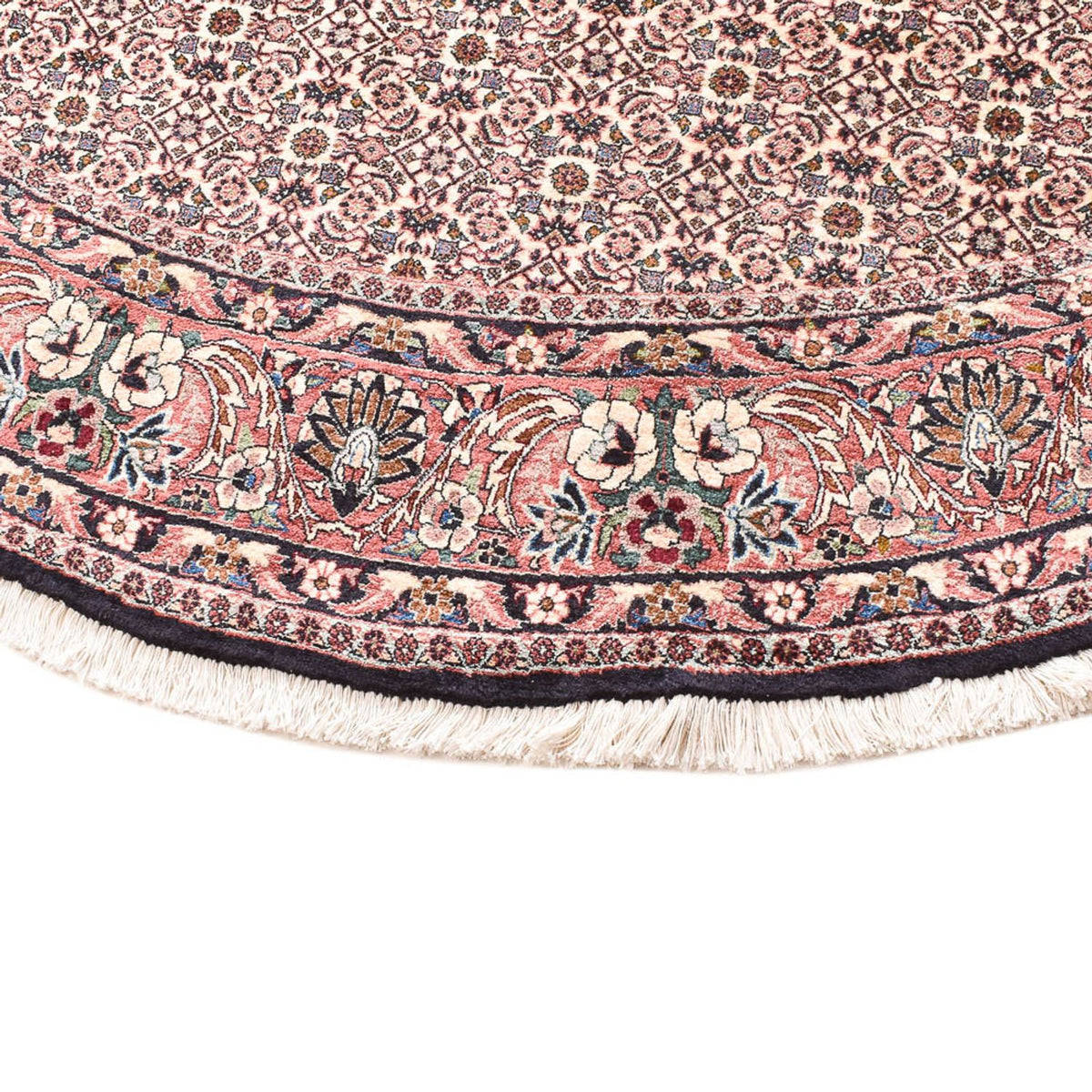 Perserteppich - Bidjar rund  - 250 x 250 cm - rost