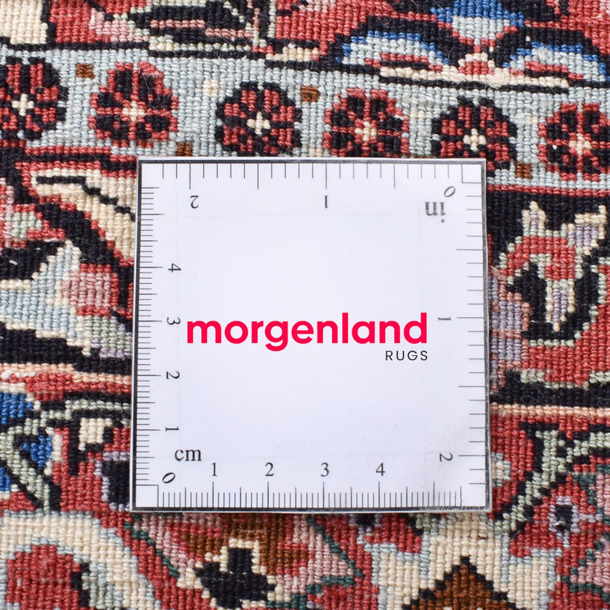 Perserteppich - Bidjar rund  - 245 x 245 cm - rost