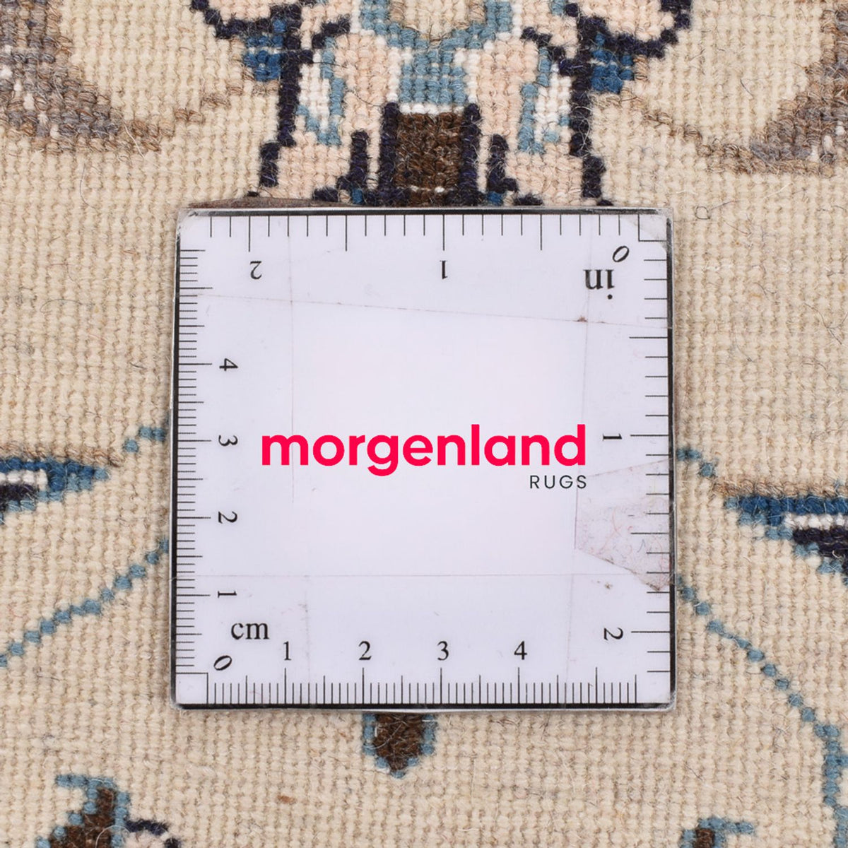 Läufer Perser - Nain - Royal - 202 x 63 cm - creme