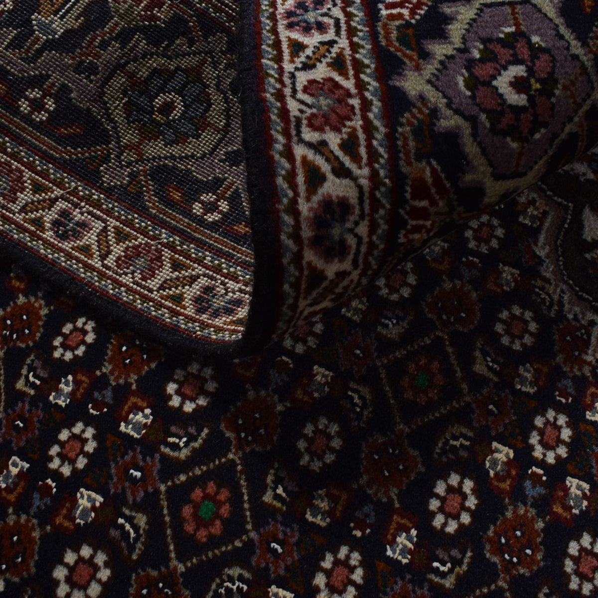 Perserteppich - Täbriz - Royal - 205 x 152 cm - anthrazit