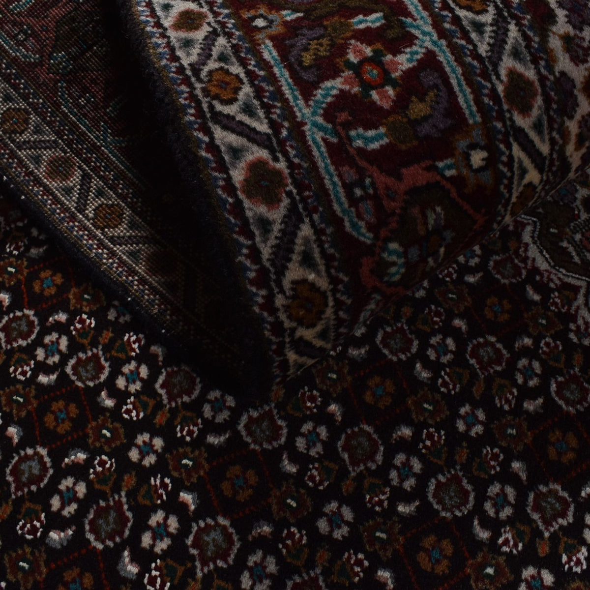 Perserteppich - Täbriz - Royal - 207 x 154 cm - anthrazit