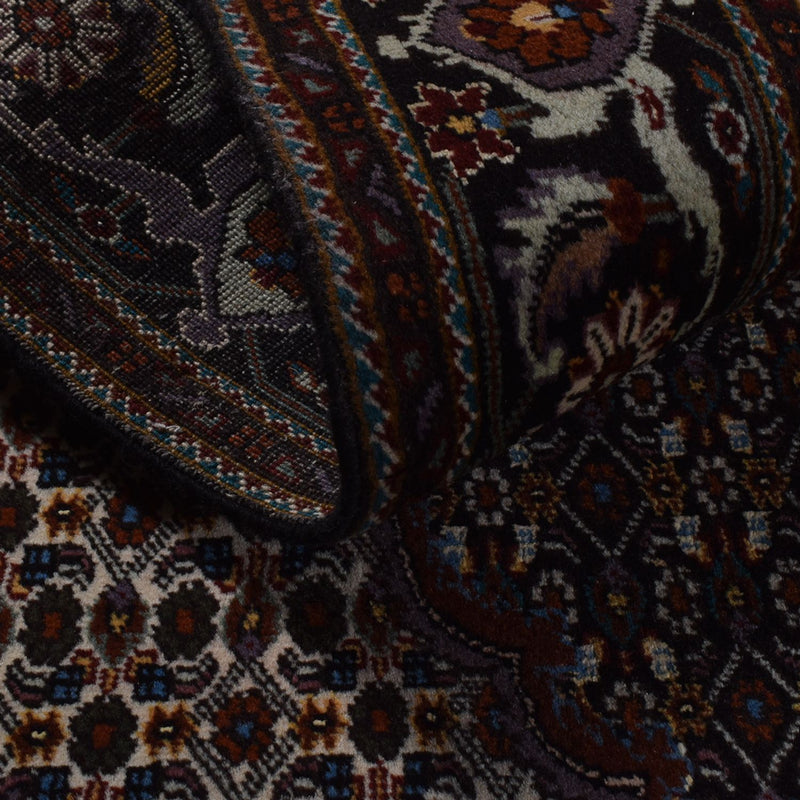 Perserteppich - Täbriz - Royal - 206 x 158 cm - anthrazit