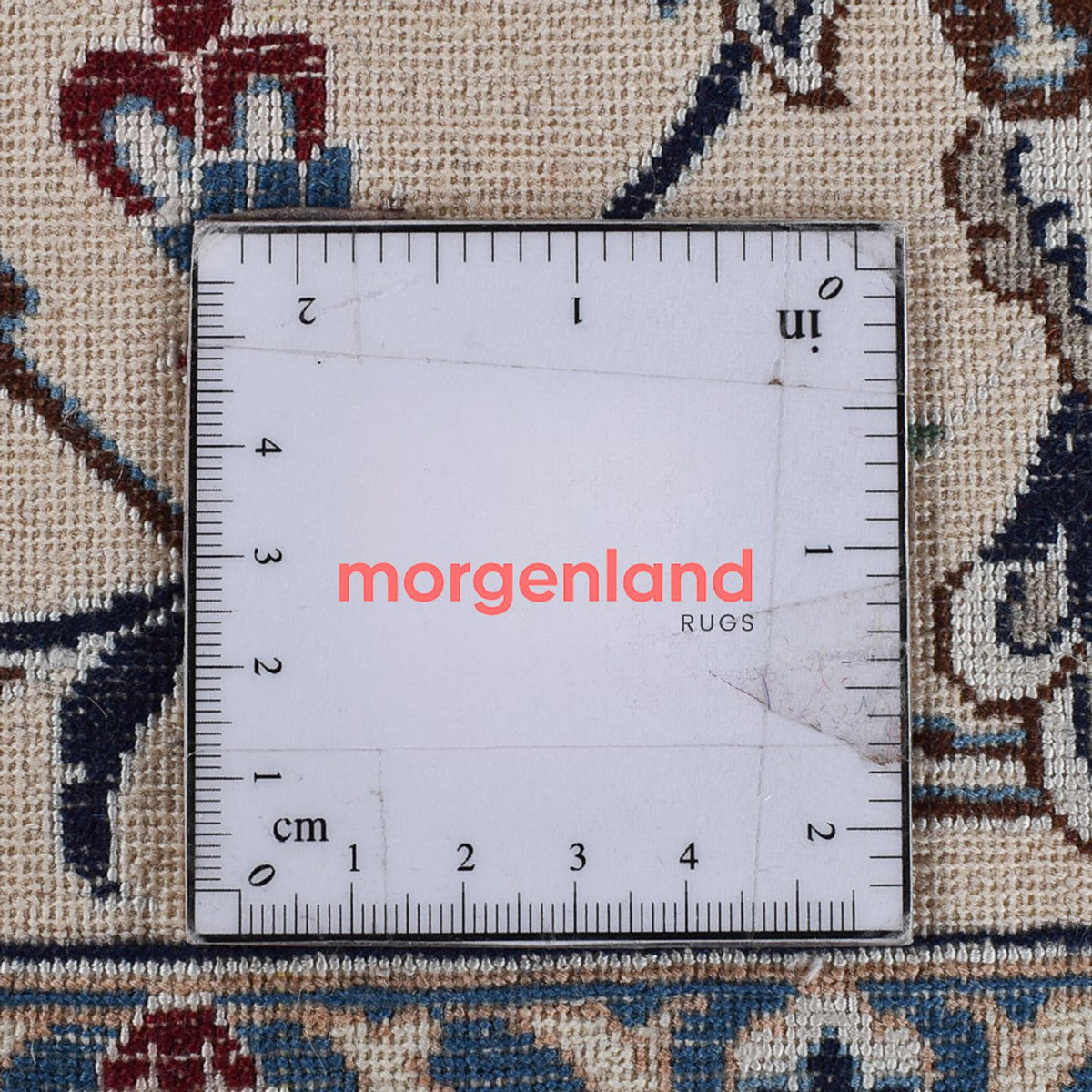 Perserteppich - Nain - Premium quadratisch - 342 x 340 cm - dunkelblau