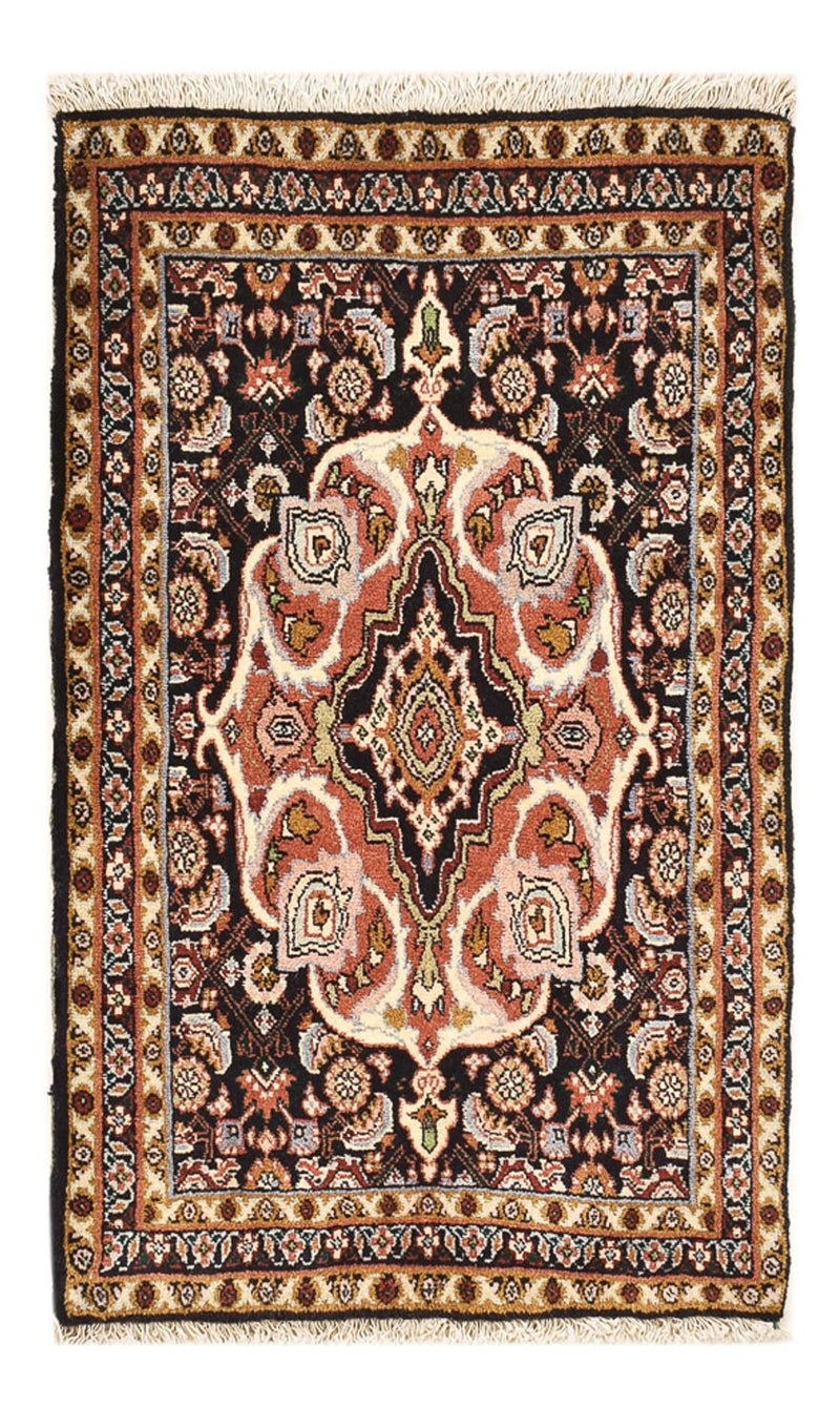 Perserteppich - Bidjar - 70 x 50 cm - dunkelbeige