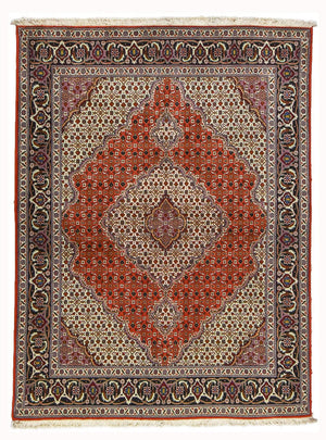 Perserteppich - Täbriz - Royal - 201 x 151 cm - rot