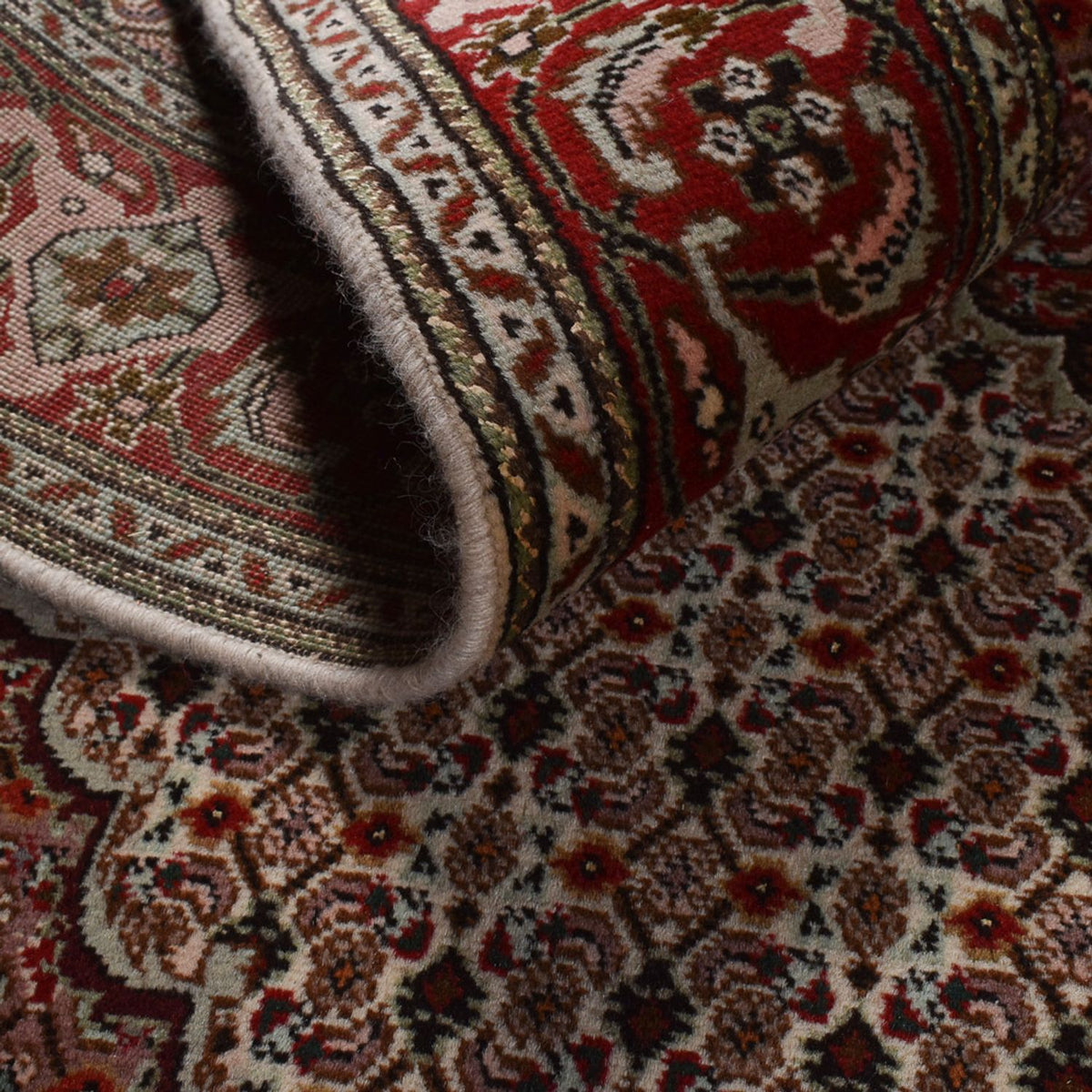 Perserteppich - Täbriz - Royal - 202 x 152 cm - sand