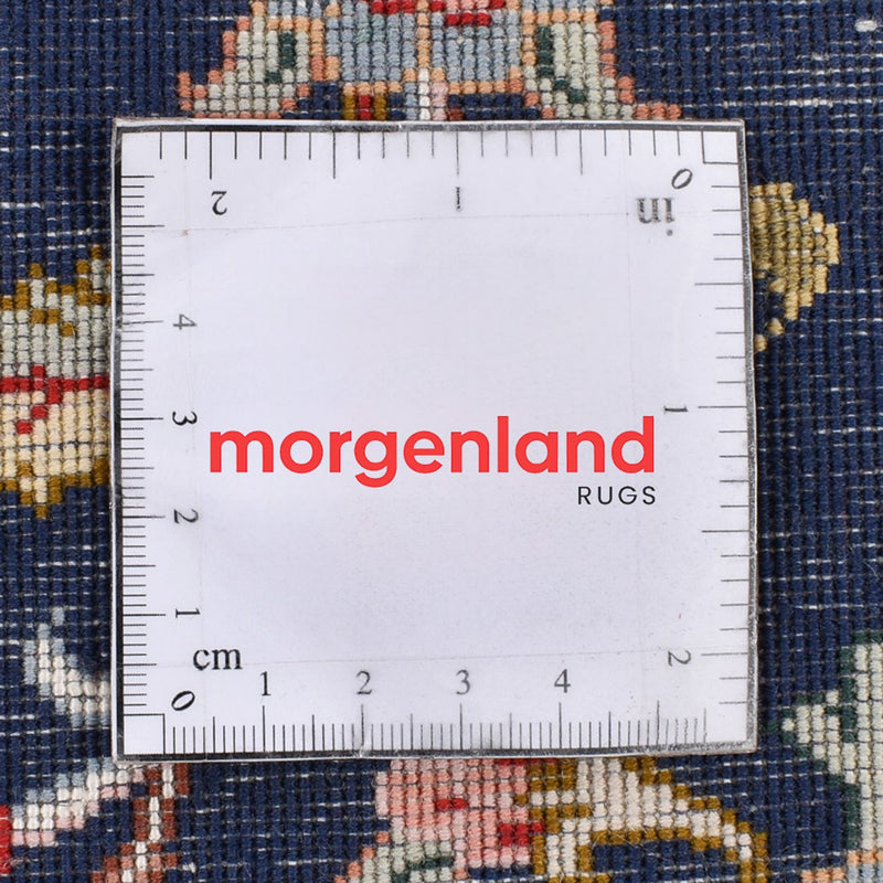 Läufer Perser - Täbriz - Premium - 300 x 68 cm - dunkelblau