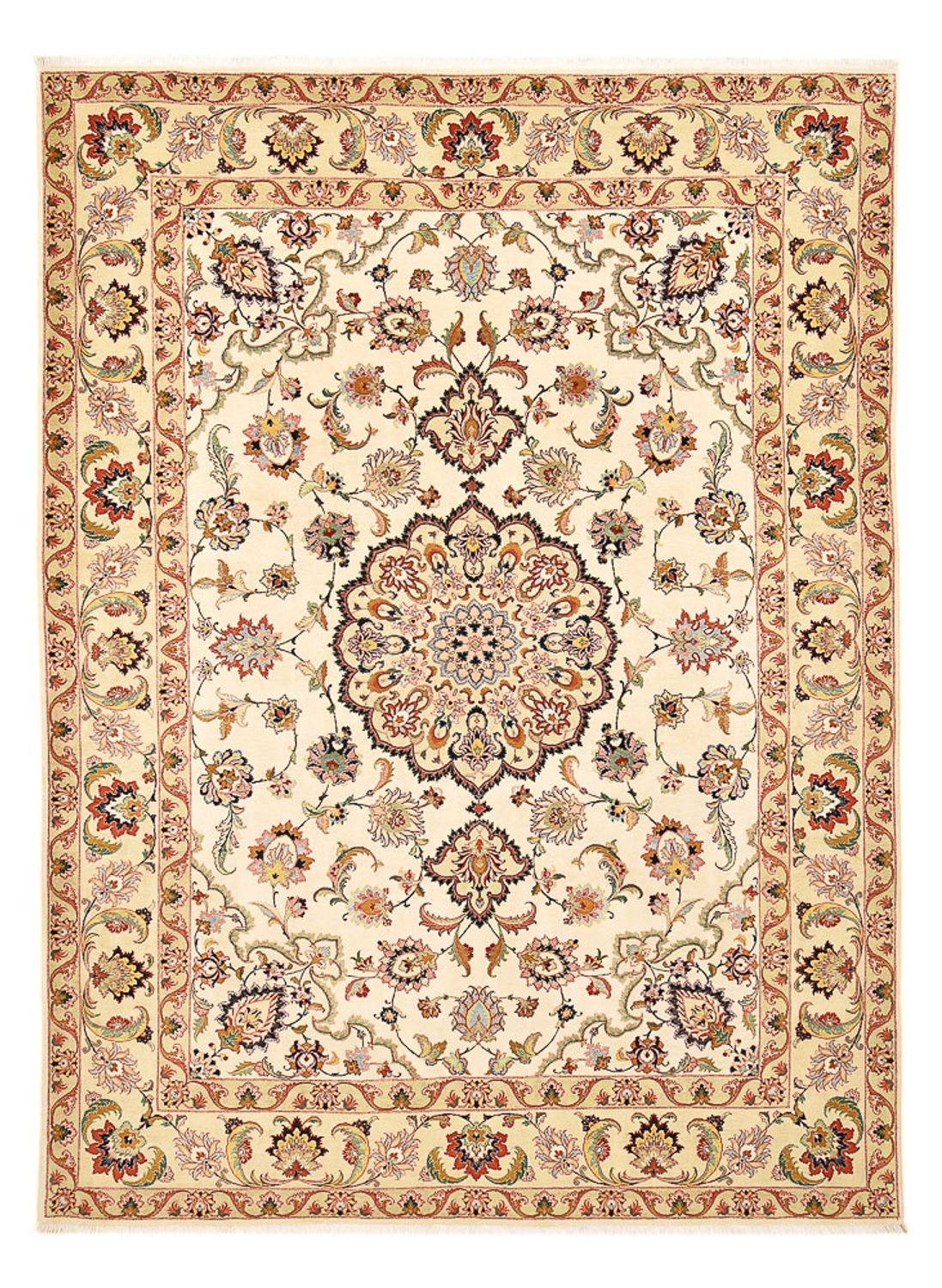 Perserteppich - Täbriz - Royal - 362 x 260 cm - beige