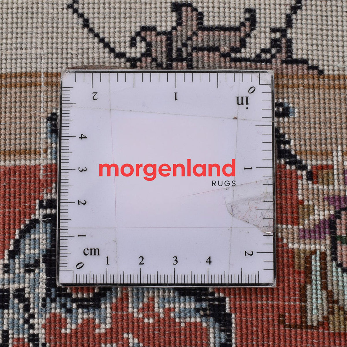 Läufer Perser - Täbriz - Royal - 404 x 89 cm - mehrfarbig