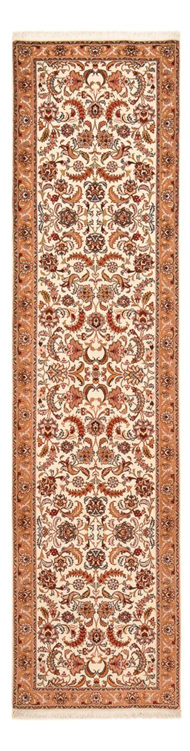 Läufer Perser - Täbriz - Premium - 314 x 80 cm - beige